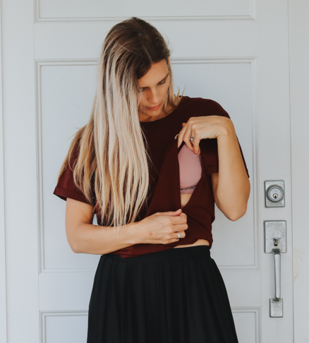 Breastfeeding T-Shirt - Charlotte Tee