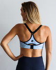 ** CLEARANCE ** Maternity Activewear Bra - Fit2feed Bra Confetti Black