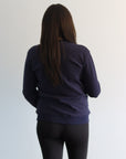 ** CLEARANCE ** Breastfeeding Sweatshirt - Jackson Crew Navy