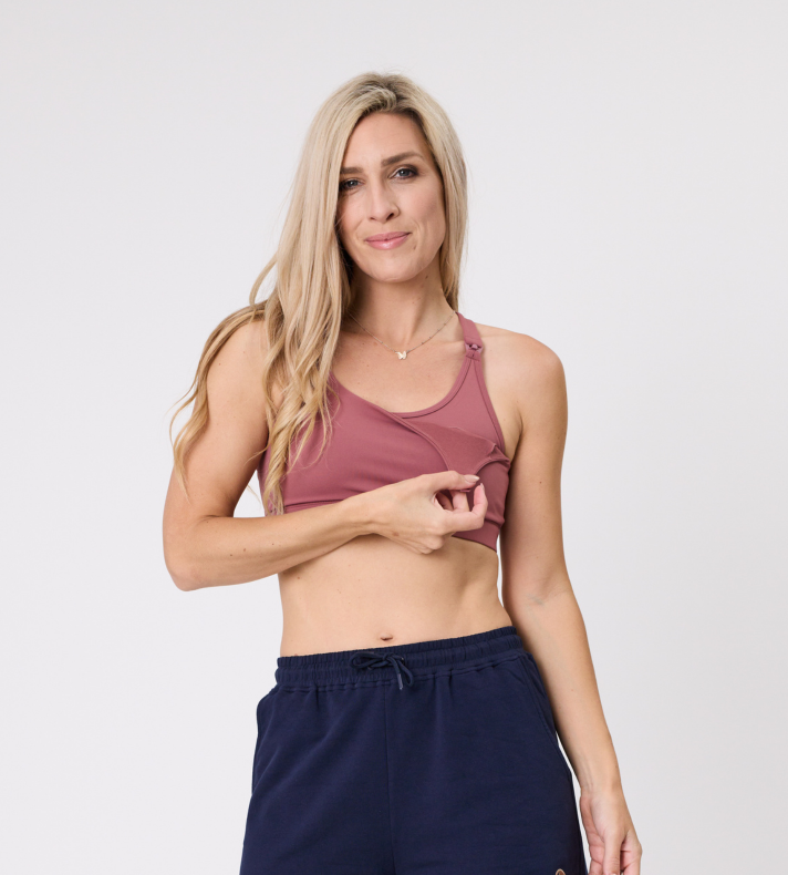 Crossover Nursing Sports Bra - Evolve Bra 2.0