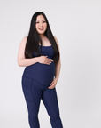 Maternity Leggings - Ryan Ribbed 7/8