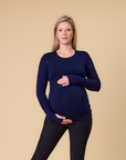 Maternity Top - Bamboo Long Sleeve