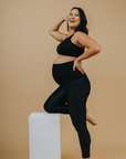 Maternity Leggings with Pockets - Classic Full Length