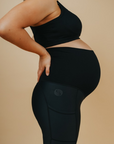 Maternity Leggings with Pockets - Classic Full Length