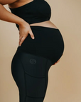 Maternity Leggings with Pockets - Classic Full Length