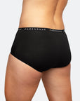 ** CLEARANCE ** Midi Brief Black