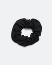Black scrunchie hair accessory