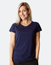 Product video for Breastfeeding T-Shirt - Scoop Tee Tui Blue