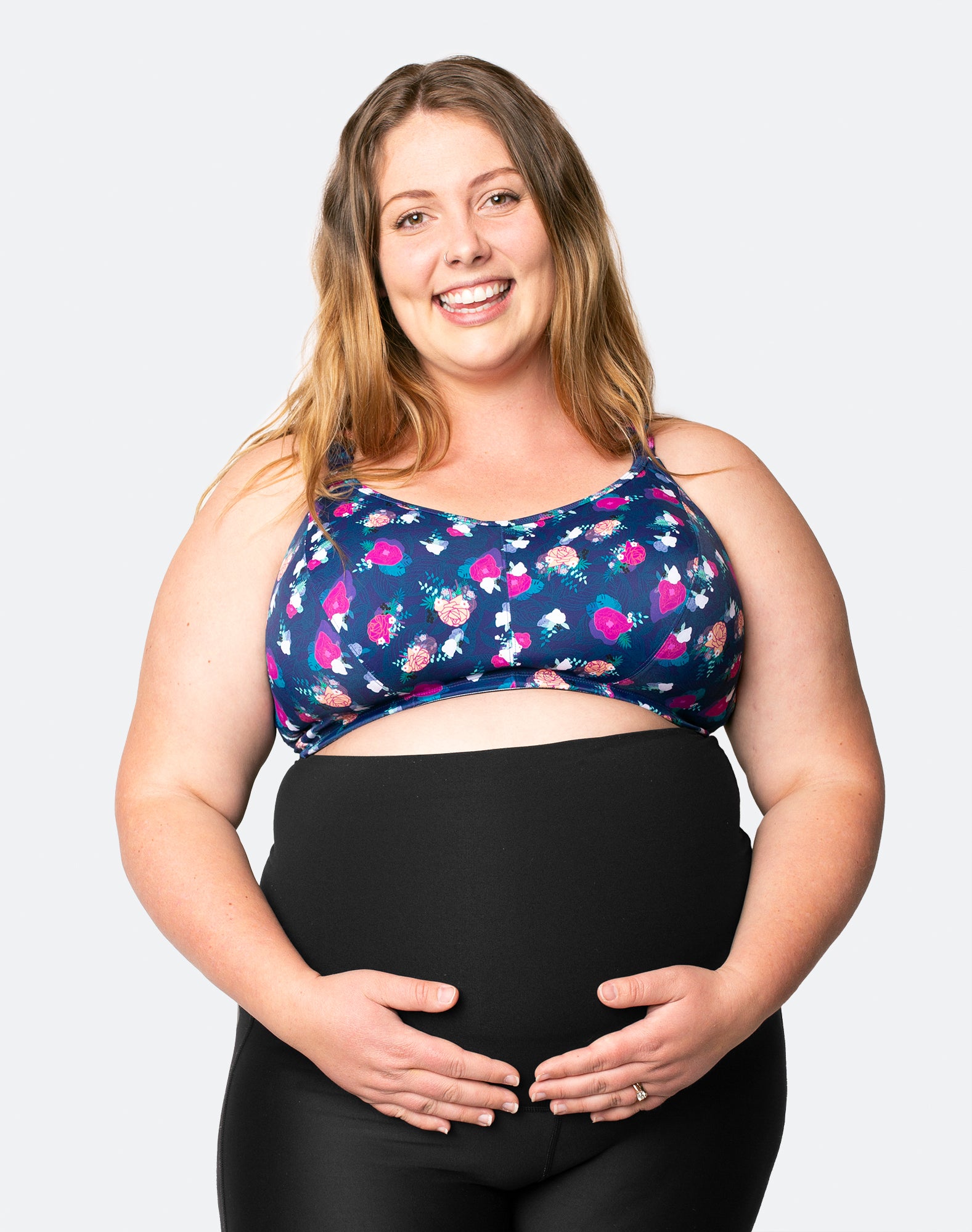 Cadenshae - Cadenshae Maternity Sports Bra on Designer Wardrobe